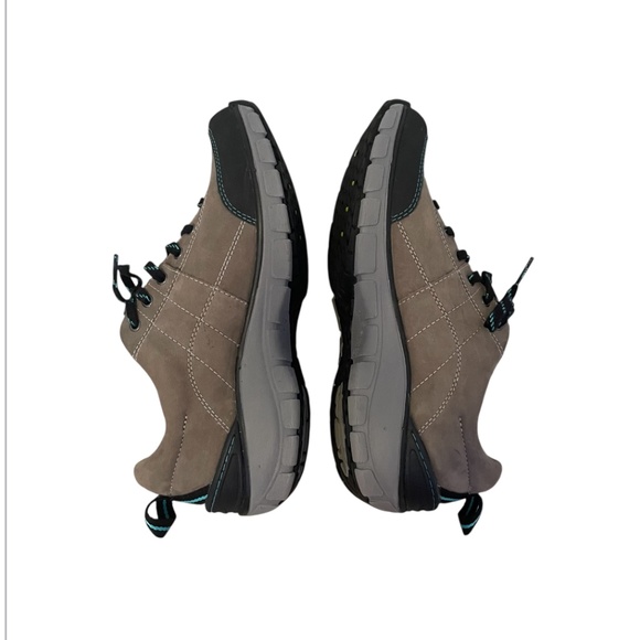 Clark’s Women’s Outdoor Leather Wave Walk Waterproof Hiking Shoes Khaki Size 7.5 - Picture 6 of 10